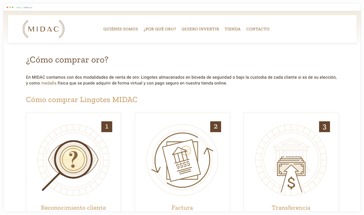 Midac Page Buygold