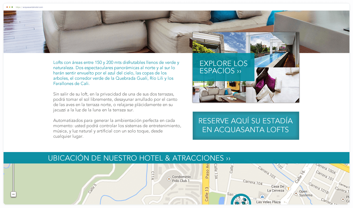Aquasanta Home Info