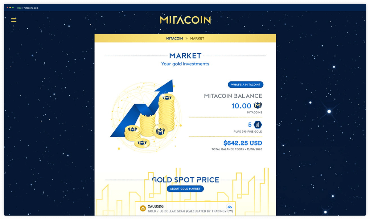 Mitacoin App Marketshop