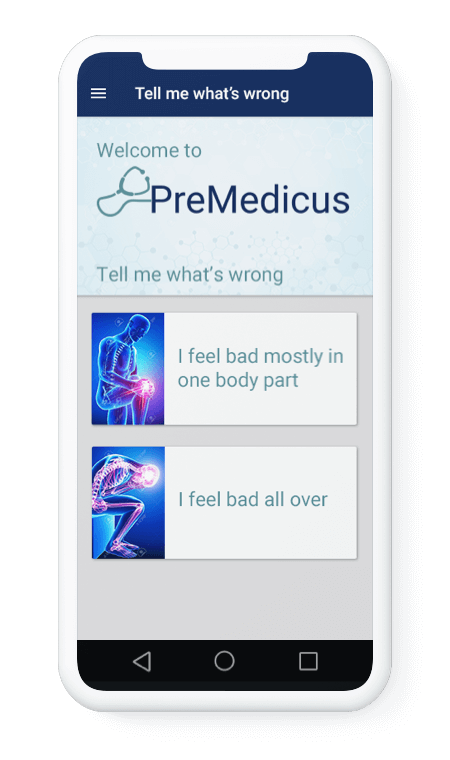 Premedicus App Options